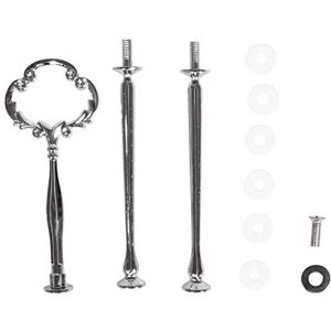 Rayher 34238000 kovová sada etažérů "Vintage", spojovací díly pro lité podlahy, 11dílná, stříbrná, 19 x 8 x 1,6 cm Rayher 34238000 kovová sada etažérů "Vintage", spojovací díly pro lité podlahy, 11dílná, stříbrná, 19 x 8 x 1,6 cm