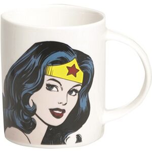 Excelsa Super Helden Mug Wonder Woman 8.9x8.9x9 cm Bianco Excelsa Super Helden Mug Wonder Woman 8.9x8.9x9 cm Bianco