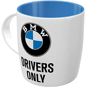 ART Retro hrnek na kávu, 330 ml, BMW – Drivers Only – nápad na dárek pro fanoušky BMW doplňků, originální licenční produkt (OLP), keramický hrnek na kávu, vintage design ART Retro hrnek na kávu, 330 ml, BMW – Drivers Only – nápad na dárek pro fanoušky BMW doplňků, originální licenční produkt (OLP), keramický hrnek na kávu, vintage design