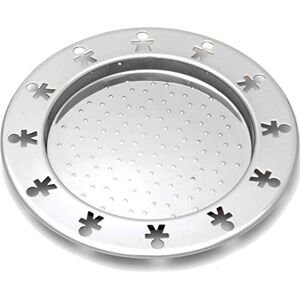 Alessi AKK80/15 Mini Girotondo, podložka pod láhev, odpuzující vlhkost z ušlechtilé oceli 18/10 lesklá leštěná Alessi AKK80/15 Mini Girotondo, podložka pod láhev, odpuzující vlhkost z ušlechtilé oceli 18/10 lesklá leštěná