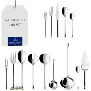 Villeroy & Boch Villeroy a Boch Udine příbor 70dílný, 18/10 ušlechtilá ocel, kov, 49 x 34 x 13 cm Villeroy & Boch Villeroy a Boch Udine příbor 70dílný, 18/10 ušlechtilá ocel, kov, 49 x 34 x 13 cm