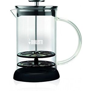 Bialetti Cappuccinatore, Perfect Cream, vhodné do mikrovlnné trouby, vhodné do myčky nádobí, 330 ml, sklo, černá/průhledná Bialetti Cappuccinatore, Perfect Cream, vhodné do mikrovlnné trouby, vhodné do myčky nádobí, 330 ml, sklo, černá/průhledná
