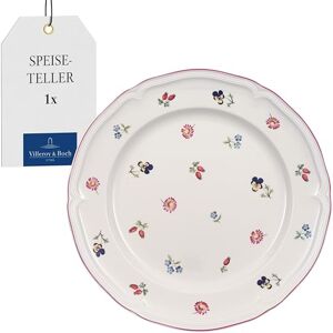 Villeroy & Boch Jídelní talíř Petite Fleur, prémiový porcelán, červený Villeroy & Boch Jídelní talíř Petite Fleur, prémiový porcelán, červený
