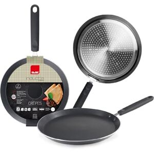 Ibili Crêpes-Pfanne Inducta 28 cm, Kunststoff, Silber Ibili Crêpes-Pfanne Inducta 28 cm, Kunststoff, Silber