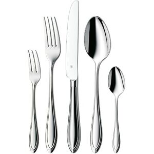 WMF Verona Besteckset, 12 Personen, 60-teilig, Monobloc-Messer, Cromargan Edelstahl poliert, glänzend, spülmaschinengeeignet WMF Verona Besteckset, 12 Personen, 60-teilig, Monobloc-Messer, Cromargan Edelstahl poliert, glänzend, spülmaschinengeeignet
