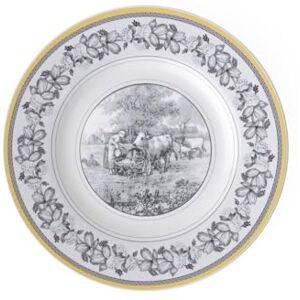 Villeroy & Boch Snídaňový talíř Villeroy a Boch Audun Ferme, 22 cm, prémiový porcelán, bílý/šedý/žlutý Villeroy & Boch Snídaňový talíř Villeroy a Boch Audun Ferme, 22 cm, prémiový porcelán, bílý/šedý/žlutý