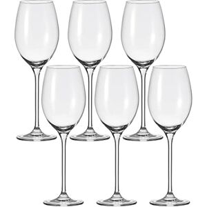 Leonardo Sada 6 sklenic na bílé víno Cheers, sklenice na víno vhodné do myčky, sklenice na víno s taženou rukojetí, sada sklenic na bílé víno, 400 ml, 081431 Leonardo Sada 6 sklenic na bílé víno Cheers, sklenice na víno vhodné do myčky, sklenice na víno s taženou rukojetí, sada sklenic na bílé víno, 400 ml, 081431