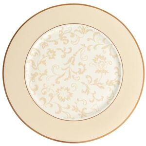 Villeroy & Boch 10-4390-2680 Ivoirový talíř, porcelán, zlatý/bílý/béžový, 35,7 x 35,7 x 1 cm, 1 kus Villeroy & Boch 10-4390-2680 Ivoirový talíř, porcelán, zlatý/bílý/béžový, 35,7 x 35,7 x 1 cm, 1 kus
