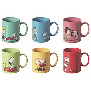 Excelsa Brunch Time keramický hrnek 6dílná sada Snoopy Excelsa Brunch Time keramický hrnek 6dílná sada Snoopy