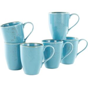 Creatable , 22063, Serie Nature Collection, 6dílná sada nádobí pro 6 osob, hrnek na kávu z kameniny, vhodný do myčky nádobí a mikrovlnné trouby, kvalitní výroba Creatable , 22063, Serie Nature Collection, 6dílná sada nádobí pro 6 osob, hrnek na kávu z kameniny, vhodný do myčky nádobí a mikrovlnné trouby, kvalitní výroba