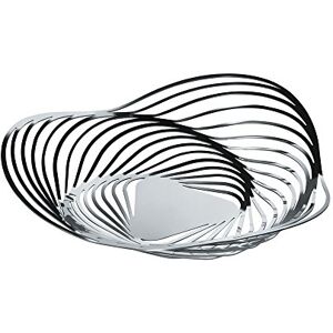 Alessi ACO01 Trinity Tafelaufsatz aus Edelstahl 18/10 glänzend poliert Alessi ACO01 Trinity Tafelaufsatz aus Edelstahl 18/10 glänzend poliert