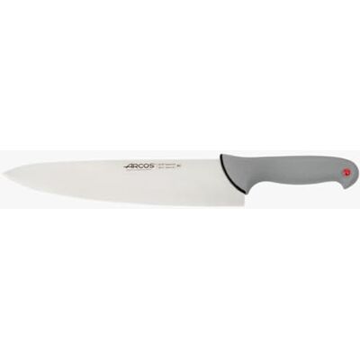 Arcos Chefmesser mit Nitrum Edelstahlklinge 300 mm Professionelles Mehrzweck-Küchenmesser mit Ergonomischem Griff aus Polyoxymethylen (POM) Schwarz, Serie Color Prof Arcos Chefmesser mit Nitrum Edelstahlklinge 300 mm Professionelles Mehrzweck-Küchenmesser mit Ergonomischem Griff aus Polyoxymethylen (POM) Schwarz, Serie Color Prof