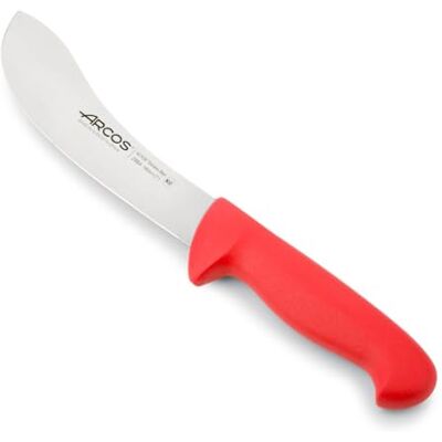 Arcos Ausbeinmesser aus Nitrum Edelstahl 19 cm Ergonomischer Griff aus Polypropylen, Ideal für das Ausbeinen von Fleisch Rot, Serie 2900 Arcos Ausbeinmesser aus Nitrum Edelstahl 19 cm Ergonomischer Griff aus Polypropylen, Ideal für das Ausbeinen von Fleisch Rot, Serie 2900