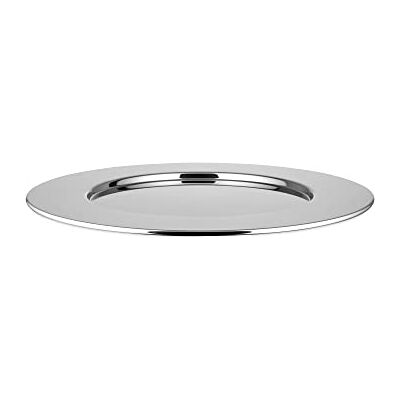 Alessi SG43 jídelní talíř ušlechtilá ocel 18/10 lesklá leštěná Alessi SG43 jídelní talíř ušlechtilá ocel 18/10 lesklá leštěná