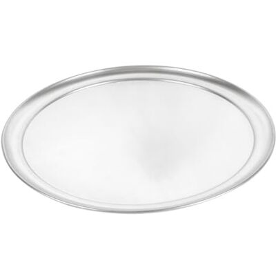 Garcia de Pou García de Pou Pizzateller, flach, 35 cm, silberfarben, Aluminium Garcia de Pou García de Pou Pizzateller, flach, 35 cm, silberfarben, Aluminium