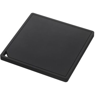 YAMAZAKI 2953 Tower Silicone Pot Mat, Black, silikon, 15 x 15 x 1 cm YAMAZAKI 2953 Tower Silicone Pot Mat, Black, silikon, 15 x 15 x 1 cm