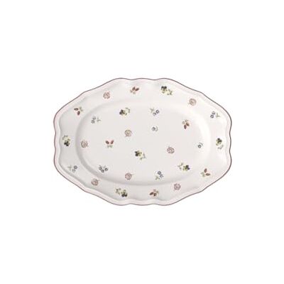 Villeroy & Boch Villeroy a Boch Petite Fleur deska oválná, prémiový porcelán, 37 cm Villeroy & Boch Villeroy a Boch Petite Fleur deska oválná, prémiový porcelán, 37 cm