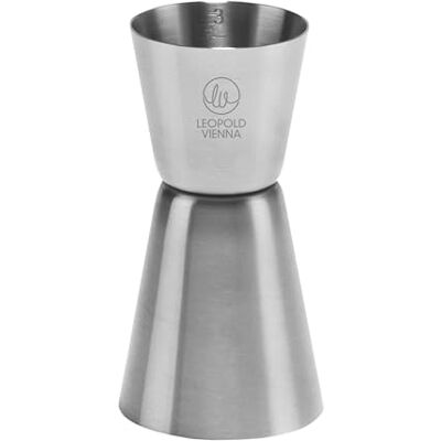 Vienna Acoustics Koktejlová odměrka se stupnicí 30/50 ml, ušlechtilá ocel Jigger Vienna Acoustics Koktejlová odměrka se stupnicí 30/50 ml, ušlechtilá ocel Jigger