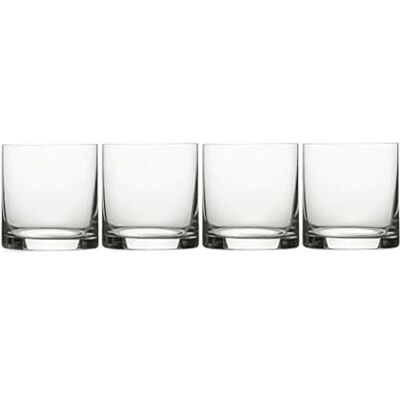 Mikasa Julie Double Old Fashioned Drinking Glass (Set of 4), 15 oz, Clear Mikasa Julie Double Old Fashioned Drinking Glass (Set of 4), 15 oz, Clear