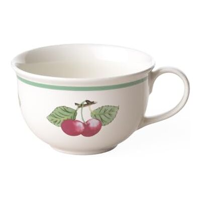 Villeroy & Boch Villeroy a Boch Charm und Breakfast French Garden Café au Lait hrnek, 500 ml, výška: 7 cm, prémiový porcelán, bílý/barevný Villeroy & Boch Villeroy a Boch Charm und Breakfast French Garden Café au Lait hrnek, 500 ml, výška: 7 cm, prémiový porcelán, bílý/barevný