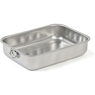 Steel Pan rosticciera Teglia INOX/INAD.High cm.40 Steel Pan rosticciera Teglia INOX/INAD.High cm.40
