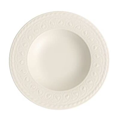 Villeroy & Boch Polévkový talíř z kolekce Villeroy a Boch, 24 cm, prémiový porcelán, bílý Villeroy & Boch Polévkový talíř z kolekce Villeroy a Boch, 24 cm, prémiový porcelán, bílý
