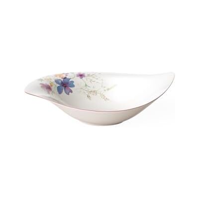 Villeroy & Boch Villeroy a Boch Mariefleur Basic Serve und Salad Salátová mísa, miska na přílohy a saláty, 36 x 24 cm, prémiový porcelán, bílý/barevný, 1150 ml Villeroy & Boch Villeroy a Boch Mariefleur Basic Serve und Salad Salátová mísa, miska na přílohy a saláty, 36 x 24 cm, prémiový porcelán, bílý/barevný, 1150 ml