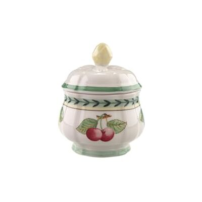 Villeroy & Boch French Garden Fleurence Cukřenka, prémiový porcelán, bílá/unt 10-2281-0930 0. 20 L Villeroy & Boch French Garden Fleurence Cukřenka, prémiový porcelán, bílá/unt 10-2281-0930 0. 20 L