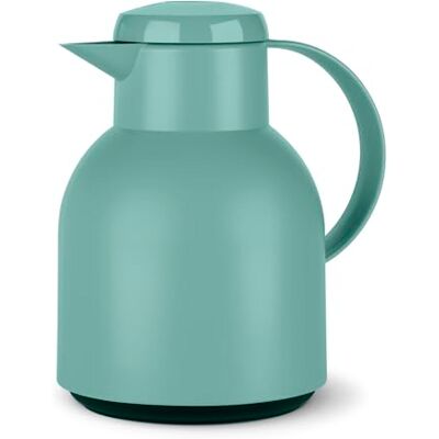 Emsa Izolační konvice Samba F40102 1 litr, plast uzávěr Quick Press 100% těsná 12 h horká, 24 h studená pudrová zelená Emsa Izolační konvice Samba F40102 1 litr, plast uzávěr Quick Press 100% těsná 12 h horká, 24 h studená pudrová zelená