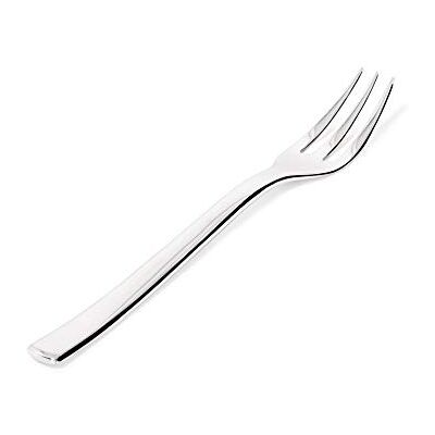 Alessi Oválná rybářská vidlička, ušlechtilá ocel, stříbro, 19 × 4 × 2,5 cm, 6 jednotek Alessi Oválná rybářská vidlička, ušlechtilá ocel, stříbro, 19 × 4 × 2,5 cm, 6 jednotek