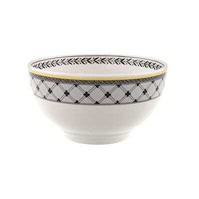 Villeroy & Boch Villeroy a Boch Audun Ferme miska, 650 ml, prémiový porcelán, bílá/šedá Villeroy & Boch Villeroy a Boch Audun Ferme miska, 650 ml, prémiový porcelán, bílá/šedá