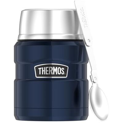 Thermos Nerezová nádoba na jídlo King, 0,47 l, nerezová ocel, 9,3 × 9,3 × 14,2 cm Thermos Nerezová nádoba na jídlo King, 0,47 l, nerezová ocel, 9,3 × 9,3 × 14,2 cm