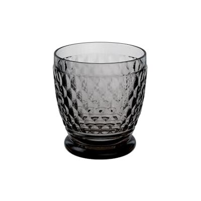 Villeroy & Boch Boston Coloured sklenice na pití, 330 ml, křišťálové sklo, čirá/šedá Villeroy & Boch Boston Coloured sklenice na pití, 330 ml, křišťálové sklo, čirá/šedá