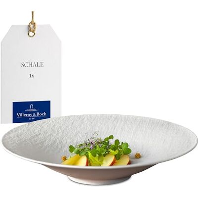 Villeroy & Boch Miska Villeroy a Boch Manufacture Rock Blanc, 28,7 cm, prémiový porcelán, bílá Villeroy & Boch Miska Villeroy a Boch Manufacture Rock Blanc, 28,7 cm, prémiový porcelán, bílá