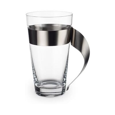 Villeroy & Boch Newwave Ausgefallenes Latte Macchiato Glas 500 ml, Spülmaschinenfest, Teeglas, Tasse, Becher, Heißgetränkebecher Groß für Latte Macchiato, Cappuccino, Kaffee Und Glühwein, Edelstahl Villeroy & Boch Newwave Ausgefallenes Latte Macchiato Glas 500 ml, Spülmaschinenfest, Teeglas, Tasse, Becher, Heißgetränkebecher Groß für Latte Macchiato, Cappuccino, Kaffee Und Glühwein, Edelstahl
