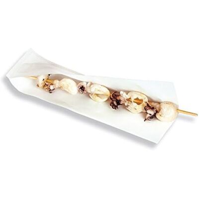 Garcia de Pou Balení po 100 jednotkách taška na háčky, Hot Dogs v krabičce 35 gsm, 22 x 7,2 cm, papír, bílý, 22 x 7,2 x 30 cm Garcia de Pou Balení po 100 jednotkách taška na háčky, Hot Dogs v krabičce 35 gsm, 22 x 7,2 cm, papír, bílý, 22 x 7,2 x 30 cm