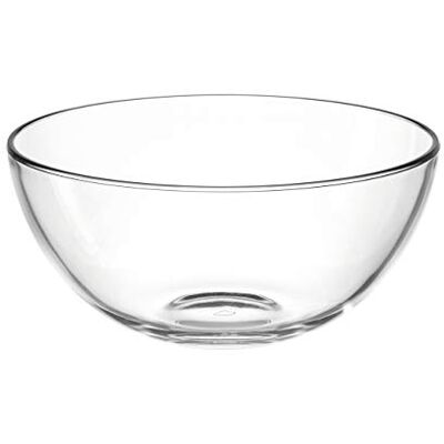 Leonardo HOME Miska Cucina, 2,1 l, průměr 21,5 cm, vhodná do mikrovlnné trouby, čiré sklo, 066327 Leonardo HOME Miska Cucina, 2,1 l, průměr 21,5 cm, vhodná do mikrovlnné trouby, čiré sklo, 066327