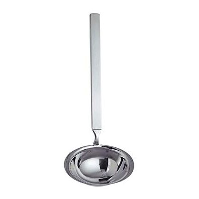 Alessi 4180/13 Dry lžíce na omáčku z ušlechtilé oceli lesklá leštěná s matovanou rukojetí Alessi 4180/13 Dry lžíce na omáčku z ušlechtilé oceli lesklá leštěná s matovanou rukojetí