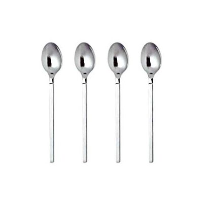 Alessi 4180/9S4 Dry Set skládající se ze čtyř mokkalových lžiček ušlechtilá ocel 18/10 lesklá leštěná s matovanou rukojetí Alessi 4180/9S4 Dry Set skládající se ze čtyř mokkalových lžiček ušlechtilá ocel 18/10 lesklá leštěná s matovanou rukojetí