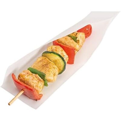 Garcia de Pou 100 kusů, otevřená taška na háčkování, Hot Dogs v boxu 35 gsm, 20 x 13/10 cm, papír, bílý, 20 x 10 x 30 cm Garcia de Pou 100 kusů, otevřená taška na háčkování, Hot Dogs v boxu 35 gsm, 20 x 13/10 cm, papír, bílý, 20 x 10 x 30 cm