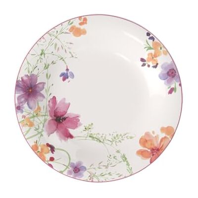 Villeroy & Boch Mariefleur Basic kulatý gurmánský talíř, 30 cm, prémiový porcelán, bílý/barevný Villeroy & Boch Mariefleur Basic kulatý gurmánský talíř, 30 cm, prémiový porcelán, bílý/barevný