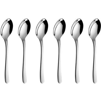 Gerlach Muza Kaffeelöffel Set Für 6 Personen Spülmaschinenfest Kleine Löffel Dessertbesteck Essbesteck Aus Edelstahl Elegantes Besteck Tafelbesteck Rostfrei Glänzend 6 Stk Gerlach Muza Kaffeelöffel Set Für 6 Personen Spülmaschinenfest Kleine Löffel Dessertbesteck Essbesteck Aus Edelstahl Elegantes Besteck Tafelbesteck Rostfrei Glänzend 6 Stk