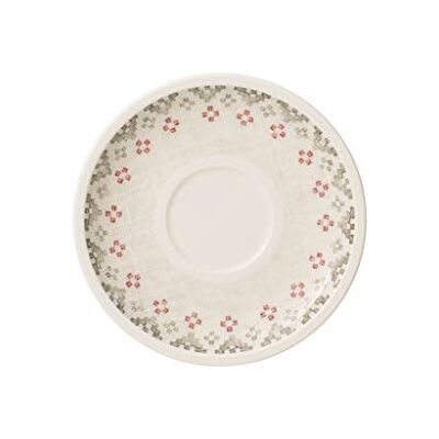 Villeroy & Boch Montážní podšálek Villeroy a Boch Artesano, prémiový porcelán, bílý/šedý Villeroy & Boch Montážní podšálek Villeroy a Boch Artesano, prémiový porcelán, bílý/šedý