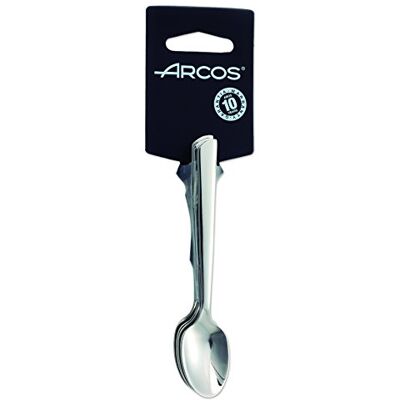 Arcos Série Toscana Mocca sada lžiček (6 lžící) monoblok z jednoho kusu ušlechtilé oceli 18/10 a 115 mm barva stříbrná Arcos Série Toscana Mocca sada lžiček (6 lžící) monoblok z jednoho kusu ušlechtilé oceli 18/10 a 115 mm barva stříbrná