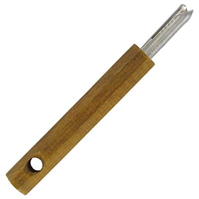 Fackelmann 30382 Einmachglasöffner, Holz/Edelstahl, Braun Fackelmann 30382 Einmachglasöffner, Holz/Edelstahl, Braun