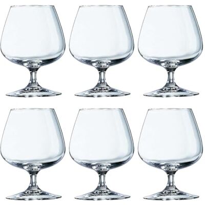 Arcoroc ARC 62664 Degustation Koňak, koňakové sklo, 410 ml, sklo, transparentní, 6 kusů, bez plnicího tahu Arcoroc ARC 62664 Degustation Koňak, koňakové sklo, 410 ml, sklo, transparentní, 6 kusů, bez plnicího tahu