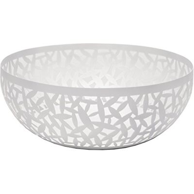 Alessi MSA04/21 W Cactus, miska na ovoce z oceli, super bílá Alessi MSA04/21 W Cactus, miska na ovoce z oceli, super bílá