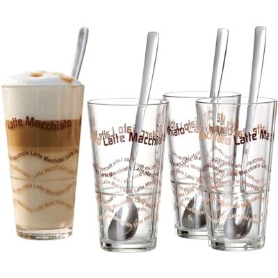 Ritzenhoff & Breker Sada sklenic Latte Macchiato Sana 8dílná 370 ml Ritzenhoff & Breker Sada sklenic Latte Macchiato Sana 8dílná 370 ml