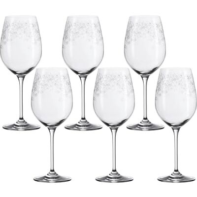 Leonardo Chateau Sklenice na bílé víno, pohár na bílé víno se taženou rukojetí, sklenice na víno vhodné do myčky, 6dílná sada, 410 ml, 061591 Leonardo Chateau Sklenice na bílé víno, pohár na bílé víno se taženou rukojetí, sklenice na víno vhodné do myčky, 6dílná sada, 410 ml, 061591