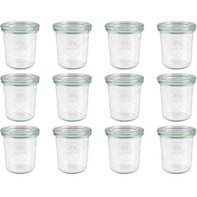 Weck Mini sklenice 140 ml, bez kroužků a svorek, 12 kusů Weck Mini sklenice 140 ml, bez kroužků a svorek, 12 kusů